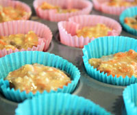 Havregryns muffins m. gulerod