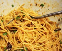 Italiensk spaghetti ret